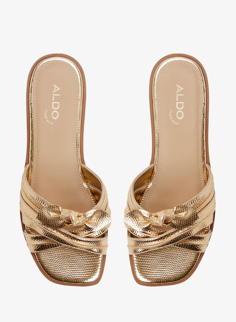 ALDO Sunbeam Single Strap Flat Sandals - Image 5